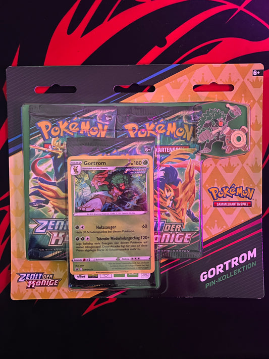 Pokémon Zenit der Könige Pin Kollektion Deutsch ( Live break )
