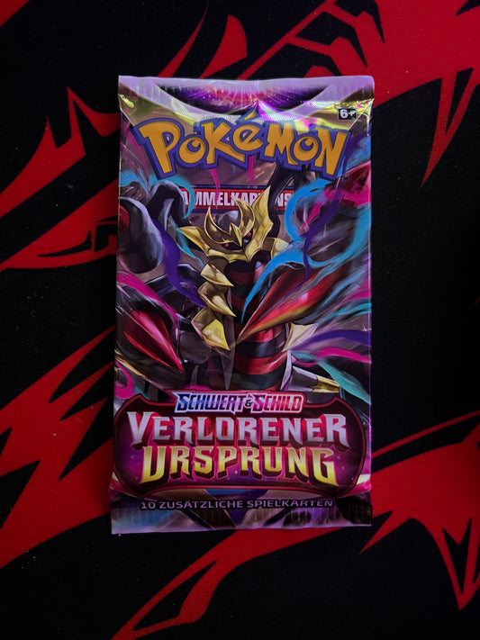 ( DE ) Verlorener Ursprung Booster Pack ( Live Break )