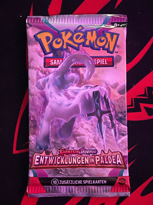 ( DE ) Entwicklungen in Paldea Booster Pack